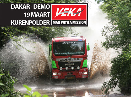 VeKa Racing geeft demo met Dakartrucks